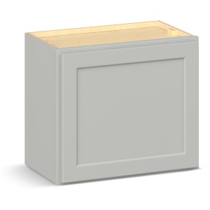 RELIABILT Parkstone II Wall Cabinet, Light Gray, 21" W, 1 Door, Fully Assembled - 641335 | Lowe's Pro Supply
